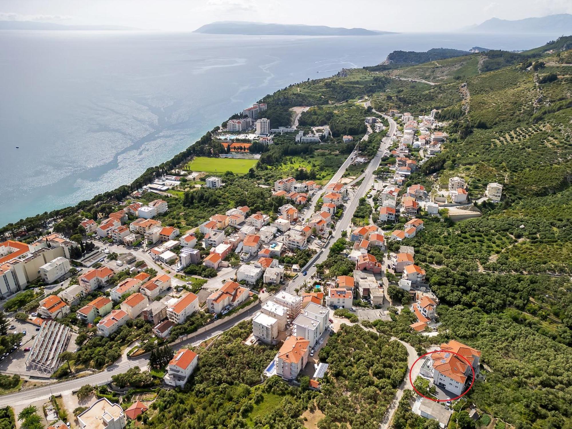 Apartments Villa Katarina Tučepi Eksteriør billede